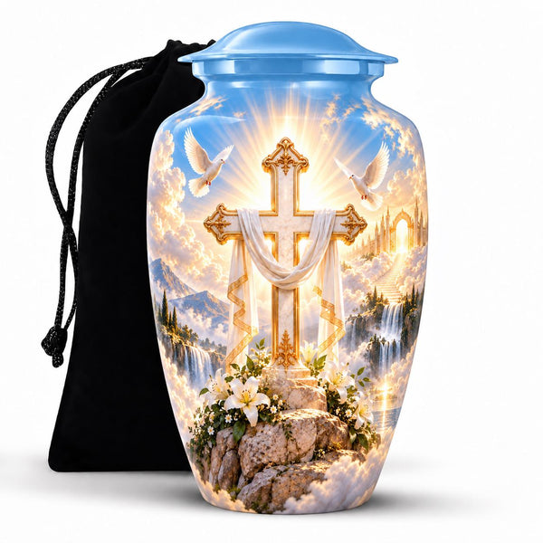 Cross & Christian Urns