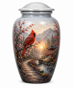 Catholic Cremation Urn for Human Ashes - Cross theme Funeral Urn For Adult Ashes