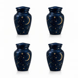 Personalized Celestial Cremation Urn - Moon & Stars Memorial