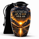 Personalized Mountain Cremation Urn - Memorial Tribute