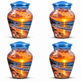 Personalized Beach Cremation Urn - Sunset Ocean Memorial