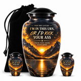 Personalized Mountain Cremation Urn - Memorial Tribute