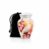 Personalized Dove Memorial Urn For Mom - Cherry Blossom