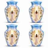 Personalized Heaven Angel Wings Urn For Mom - Cremation Urn