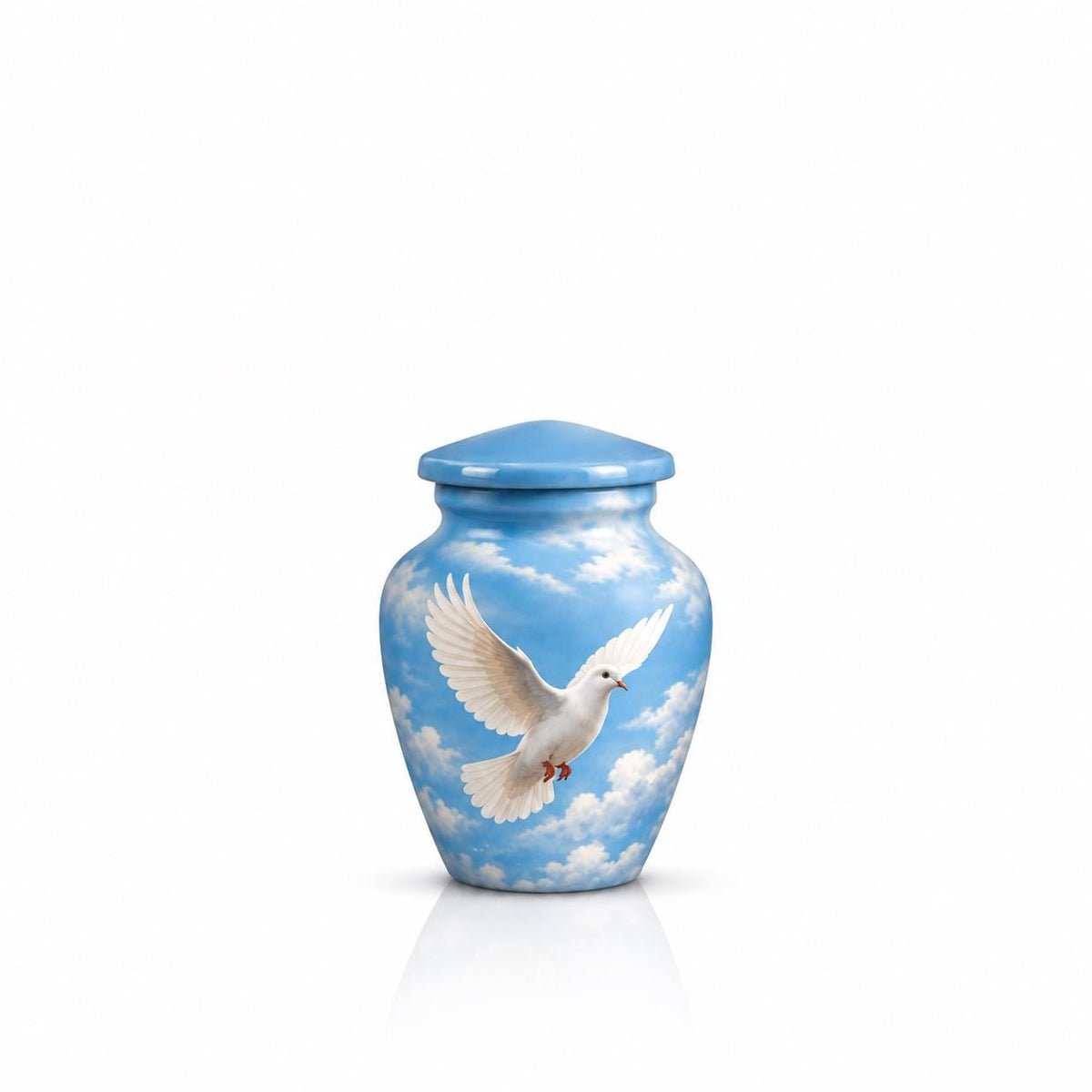 Personalized Dove Memorial Urn - Heaven Urn For Mom