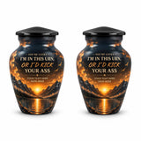 Personalized Mountain Cremation Urn - Memorial Tribute
