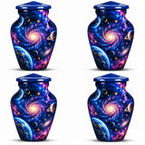 Personalized Galaxy Cremation Urn - Space Memorial Urn