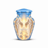 Personalized Angel Wings Cremation Urn - Heaven Memorial
