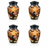 Personalized Military Memorial Urn - Veteran Cremation Urn