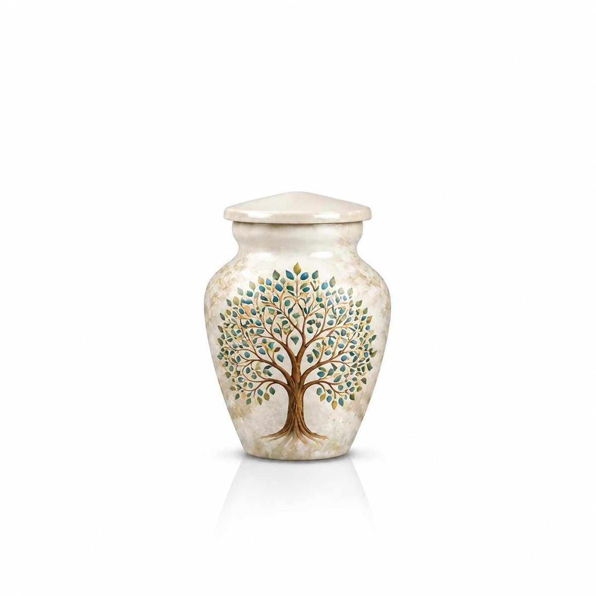Personalized Tree of Life Memorial Urn - Nature Cremation Urn