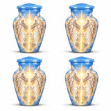 Personalized Angel Wings Cremation Urn - Heaven Memorial