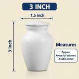 Personalized Mountain Cremation Urn For Adult Ashes - Moon Funeral Urn For Loved Ones