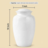 Personalized Dragon Memorial Urn For Human Ashes, Blue Dragon Cremation Urn, Fantasy Funeral Urn, Dragon Memorial Urn For Adult Ashes