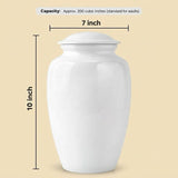 Unicorn Cremation Urn For Loved Ones - Beautiful Memorial Urn For Mom Ashes, Butterfly Cremation Urn